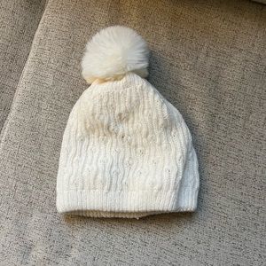White beanie brand new